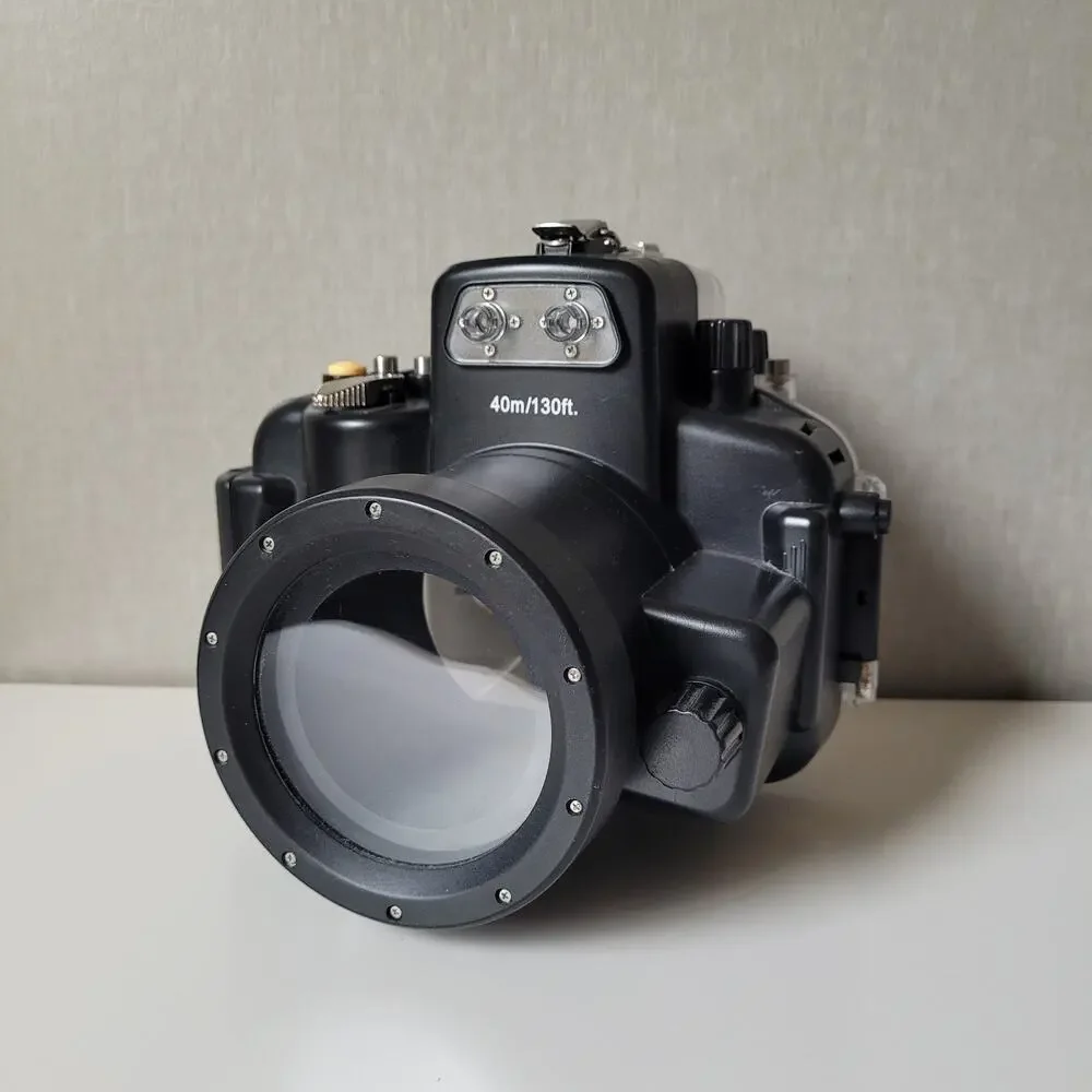 Nikon D7000 DSLR Meikon Underwater Housing For Camera 40m/130ft Snorkeling *Read